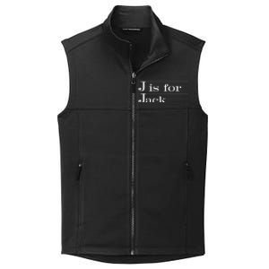 J Is For Jack Awesome Back To School Gift For Kids Collective Smooth Fleece Vest