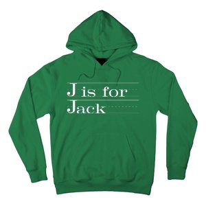 J Is For Jack Awesome Back To School Gift For Kids Hoodie