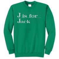 J Is For Jack Awesome Back To School Gift For Kids Sweatshirt