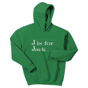 J Is For Jack Awesome Back To School Gift For Kids Kids Hoodie