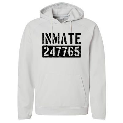 Jail Inmate Funny Prison Inmate Costume Performance Fleece Hoodie