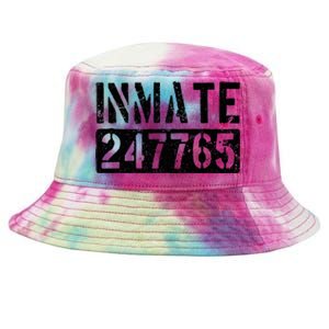 Jail Inmate Funny Prison Inmate Costume Tie-Dyed Bucket Hat