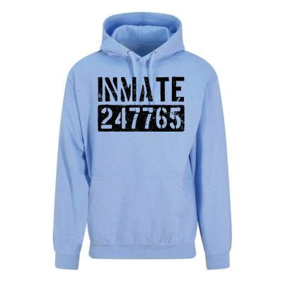 Jail Inmate Funny Prison Inmate Costume Unisex Surf Hoodie