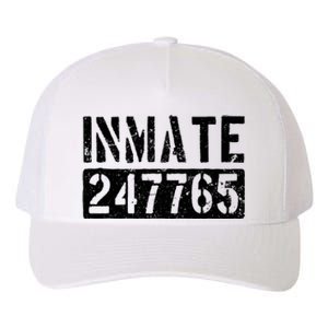 Jail Inmate Funny Prison Inmate Costume Yupoong Adult 5-Panel Trucker Hat