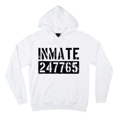 Jail Inmate Funny Prison Inmate Costume Hoodie