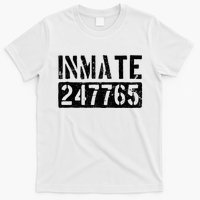 Jail Inmate Funny Prison Inmate Costume T-Shirt