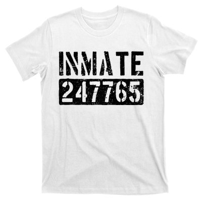 Jail Inmate Funny Prison Inmate Costume T-Shirt