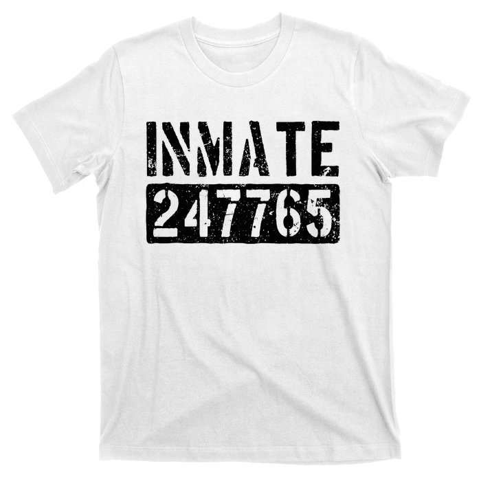 Jail Inmate Funny Prison Inmate Costume T-Shirt