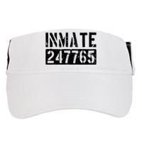 Jail Inmate Funny Prison Inmate Costume Adult Drive Performance Visor