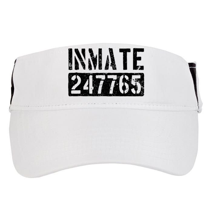 Jail Inmate Funny Prison Inmate Costume Adult Drive Performance Visor