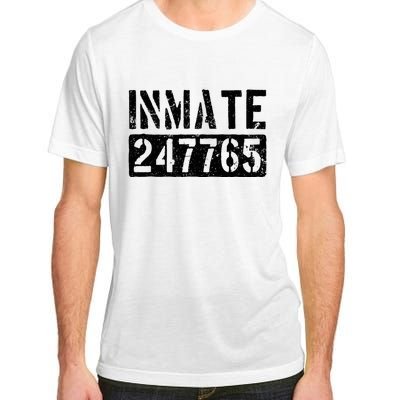 Jail Inmate Funny Prison Inmate Costume Adult ChromaSoft Performance T-Shirt