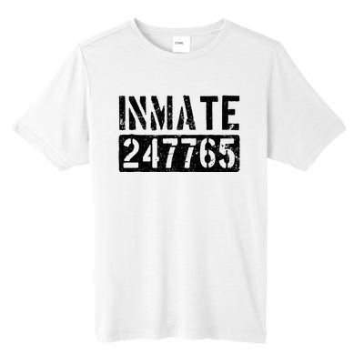 Jail Inmate Funny Prison Inmate Costume Tall Fusion ChromaSoft Performance T-Shirt