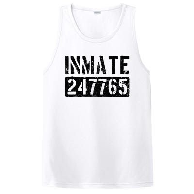 Jail Inmate Funny Prison Inmate Costume PosiCharge Competitor Tank