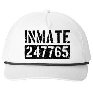 Jail Inmate Funny Prison Inmate Costume Snapback Five-Panel Rope Hat