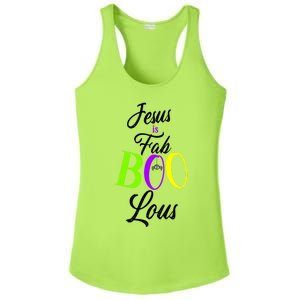 Jesus Is Fab Boo Lous Cool Gift Ladies PosiCharge Competitor Racerback Tank