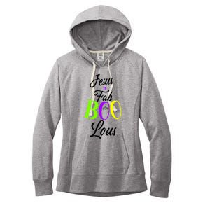 Jesus Is Fab Boo Lous Cool Gift Women's Fleece Hoodie