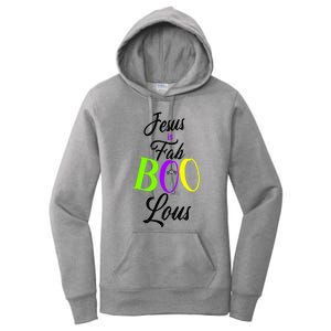 Jesus Is Fab Boo Lous Cool Gift Women's Pullover Hoodie