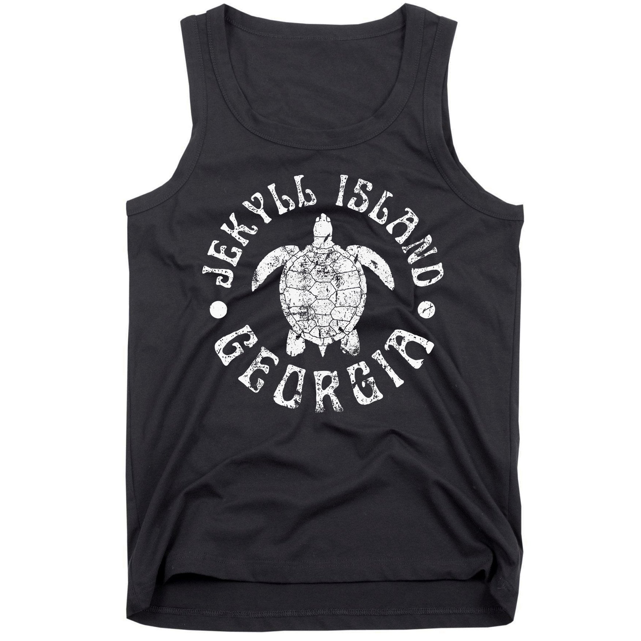 Jekyll Island Georgia Beach Sea Turtle Summer Vacation Tank Top