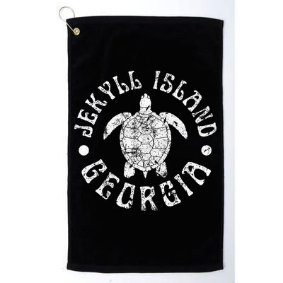 Jekyll Island Georgia Beach Sea Turtle Summer Vacation Golf Towel