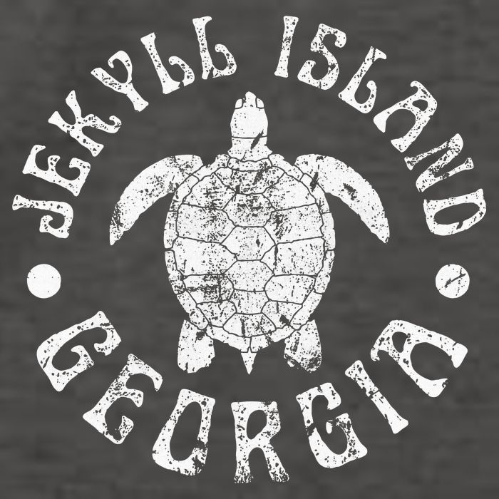 Jekyll Island Georgia Beach Sea Turtle Summer Vacation Vector Backpack