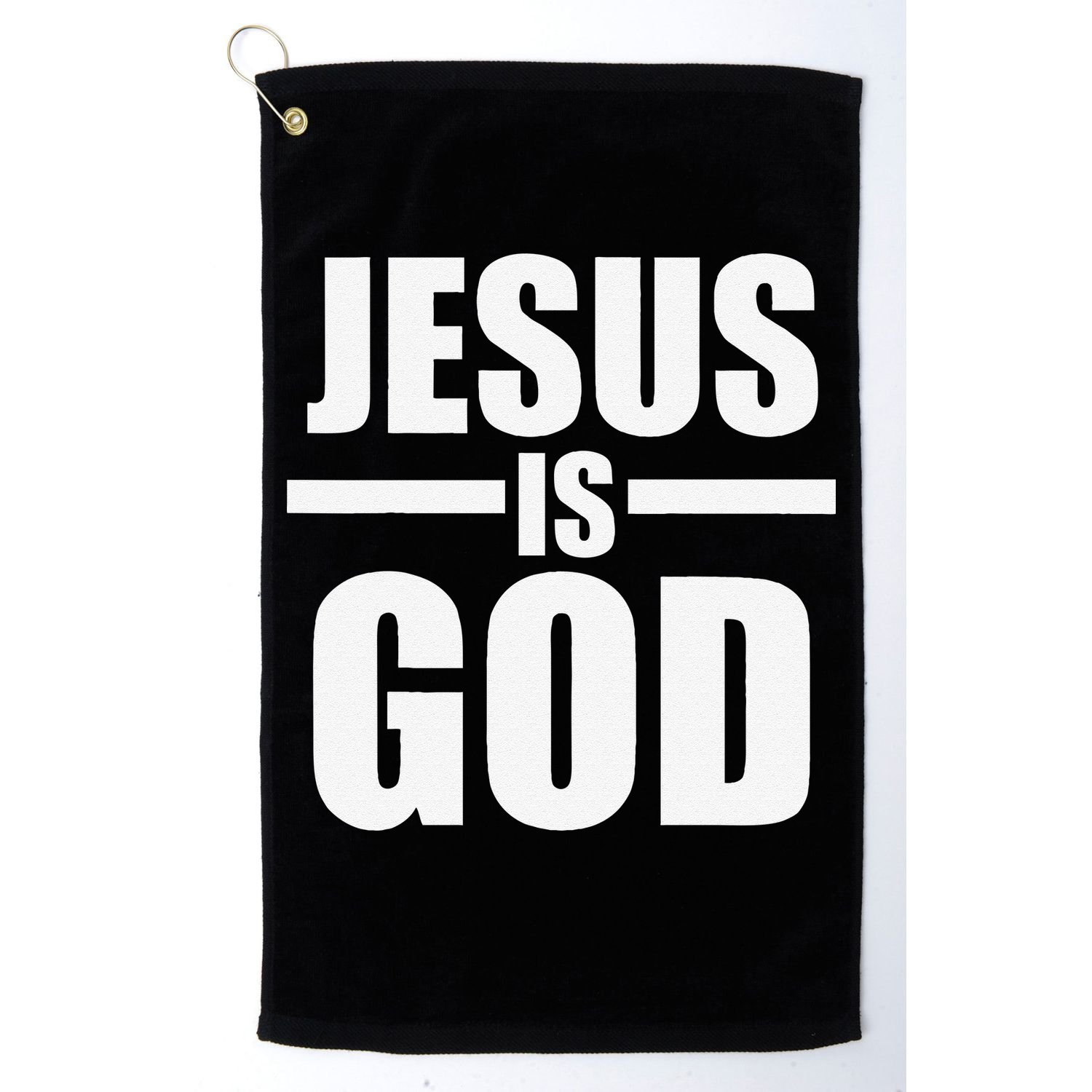 Jesus Is God Golf Towel