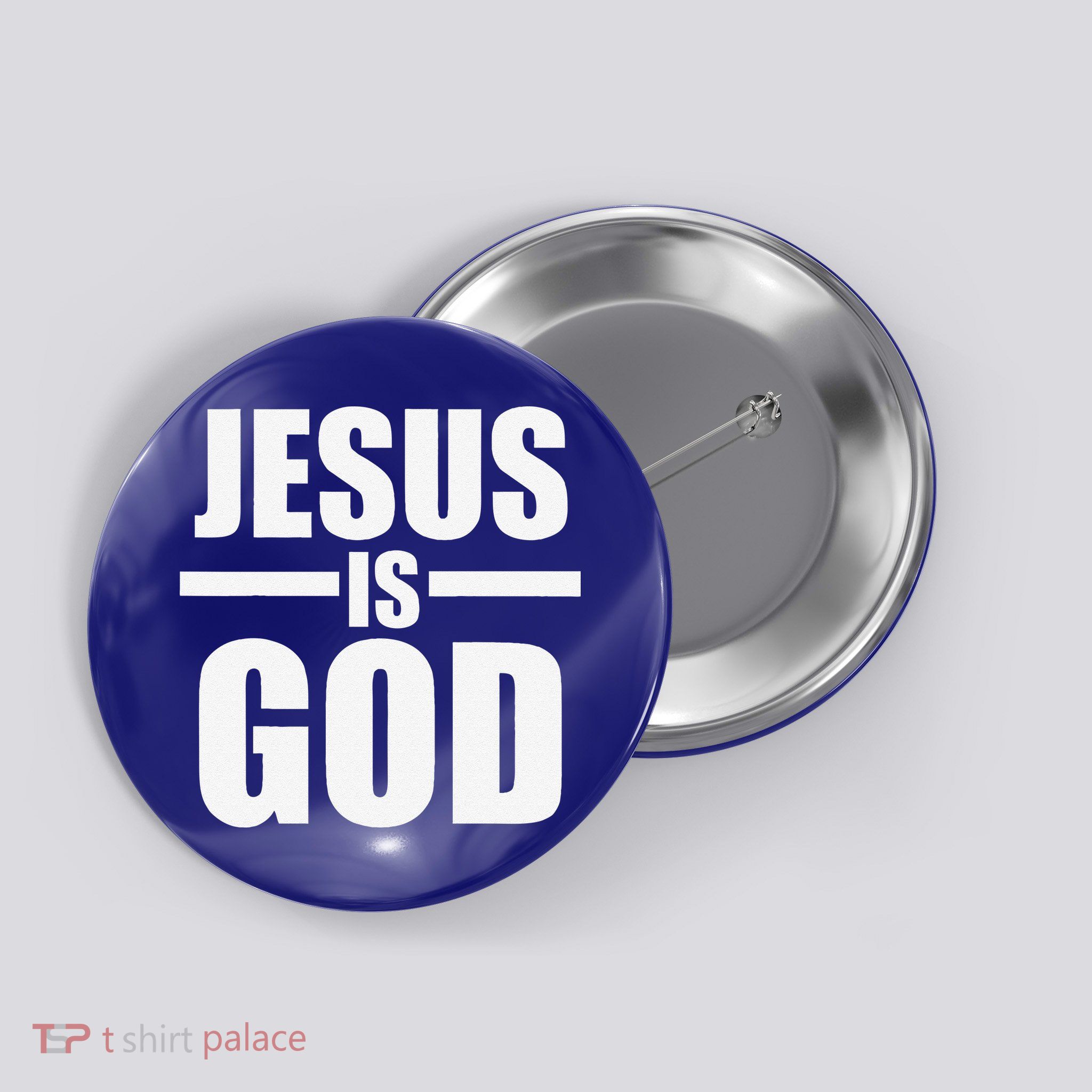Jesus Is God Button