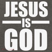 Jesus Is God Cotton Canvas Backpack