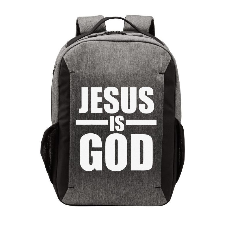 Jesus Is God Vector Backpack