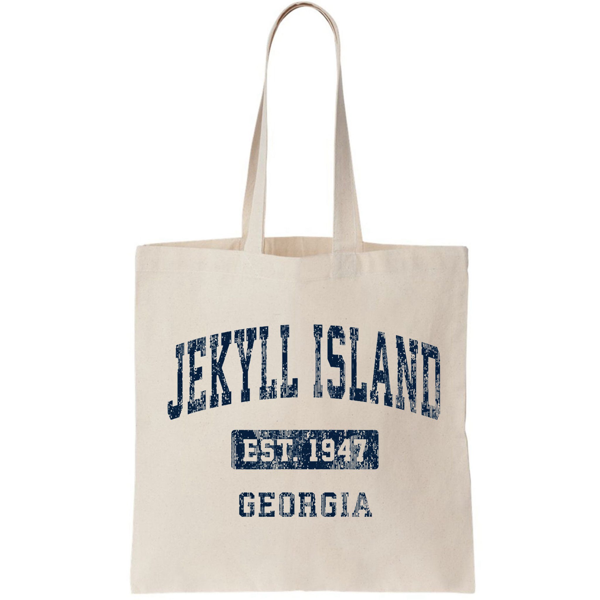 Jekyll Island Georgia Ga Vintage Sports Established Bag