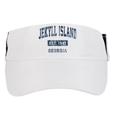 Jekyll Island Georgia Ga Vintage Sports Established Adult Drive Performance Visor