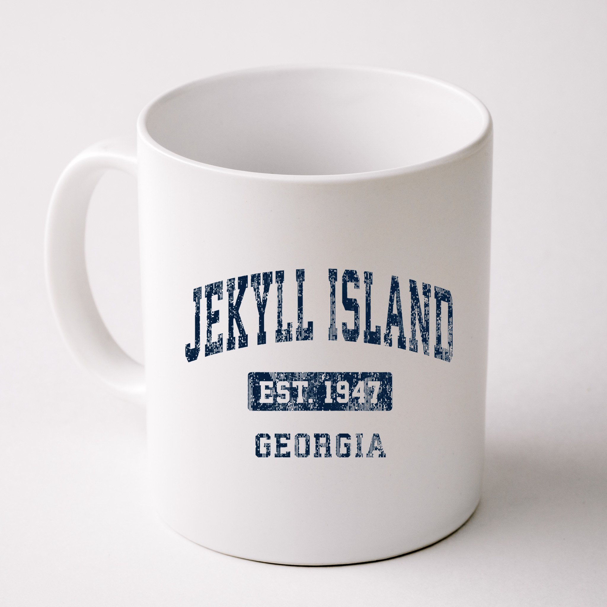 Jekyll Island Georgia Ga Vintage Sports Established Mug