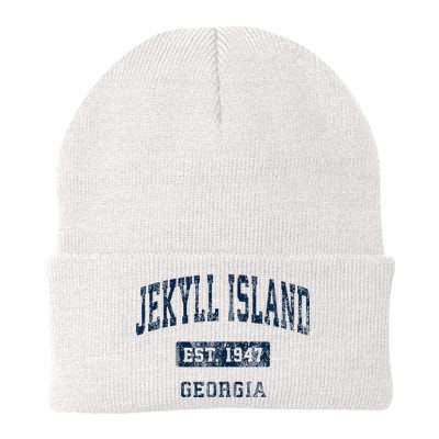 Jekyll Island Georgia Ga Vintage Sports Established Beanie