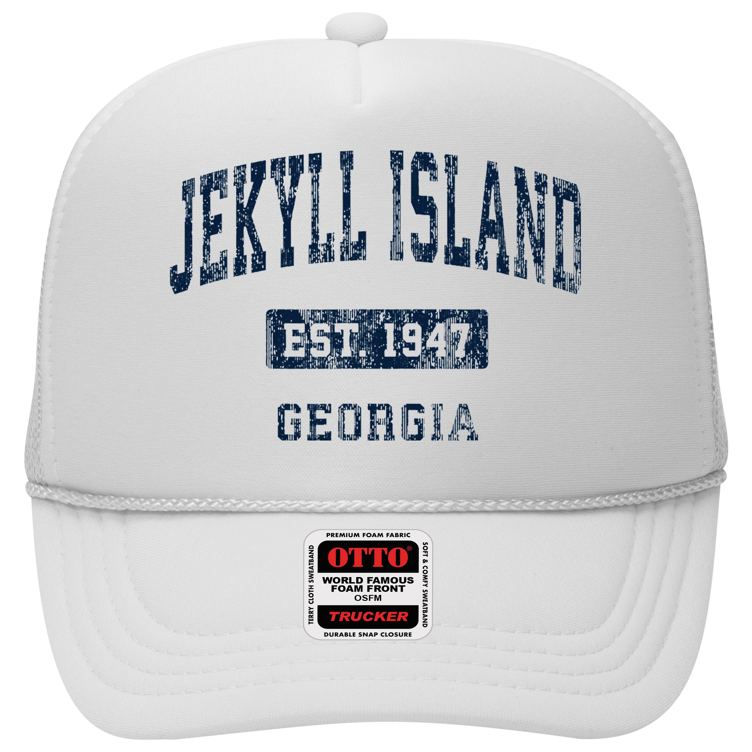 Jekyll Island Georgia Ga Vintage Sports Established Hat