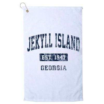 Jekyll Island Georgia Ga Vintage Sports Established Golf Towel