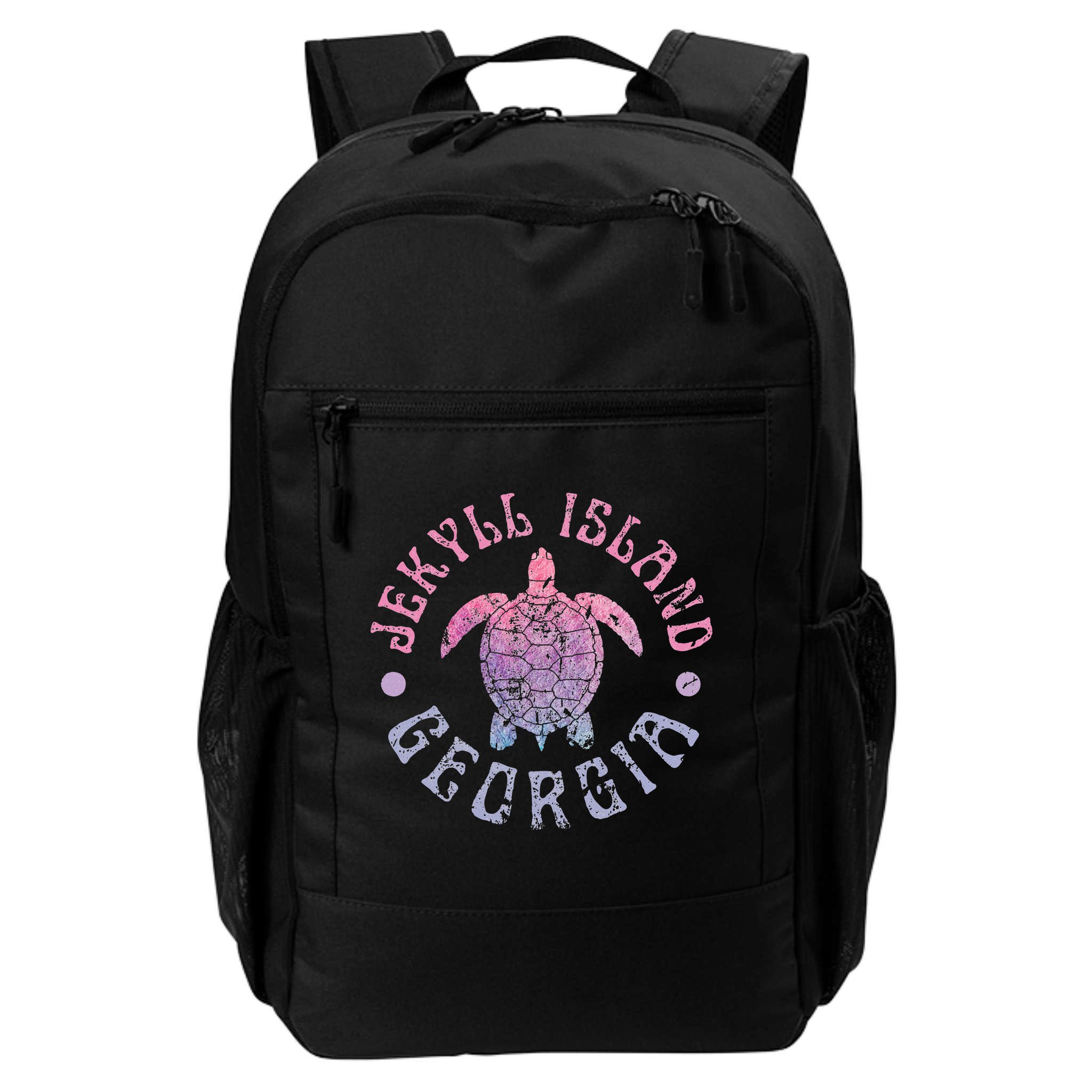 Jekyll Island Georgia Sea Turtle Beach Summer Ocean Cute Backpack