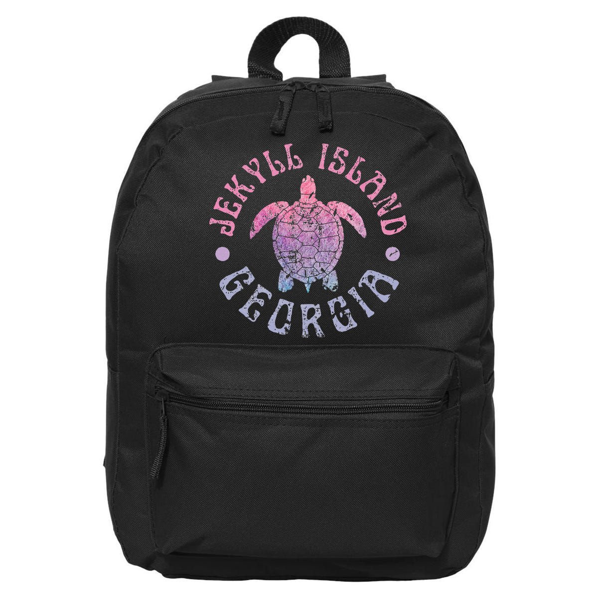 Jekyll Island Georgia Sea Turtle Beach Summer Ocean Cute 16 in Basic Backpack