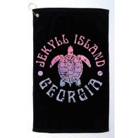 Jekyll Island Georgia Sea Turtle Beach Summer Ocean Cute Golf Towel