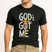 Jesus Inspired GodS Got Me Christian Cooling Performance Crew T-Shirt