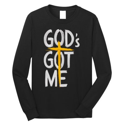 Jesus Inspired GodS Got Me Christian Long Sleeve Shirt