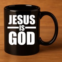 Jesus Is God 11oz C Handle Ceramic Mug