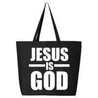Jesus Is God 25L Jumbo Tote
