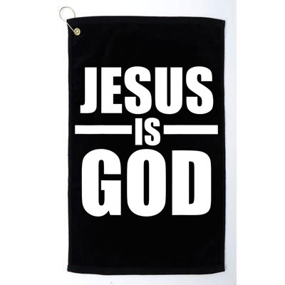 Jesus Is God Golf Towel