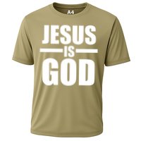 Jesus Is God Cooling Performance Crew T-Shirt