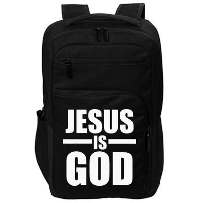 Jesus Is God Impact Tech Backpack