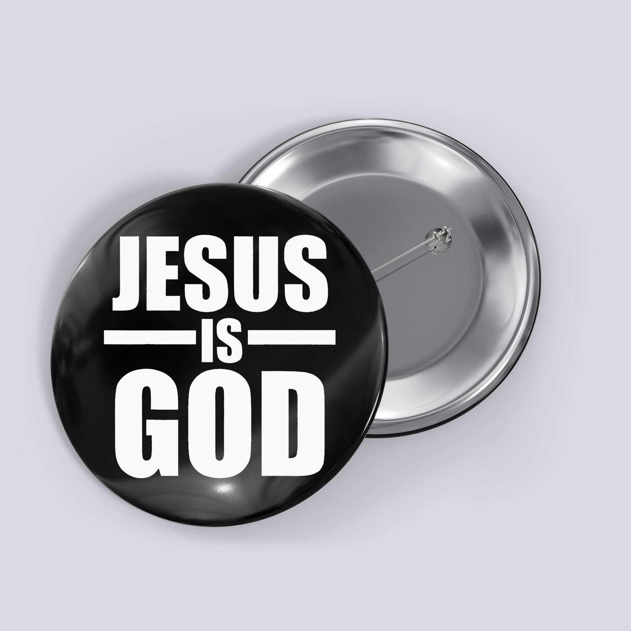 Jesus Is God Button