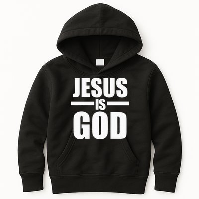 Jesus Is God Kids Hoodie
