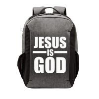 Jesus Is God Vector Backpack