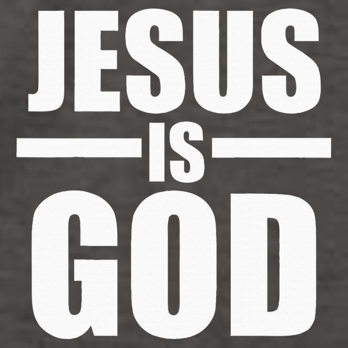 Jesus Is God Vector Backpack