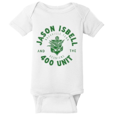 J.A.S.O.N I.S.B.E.L.L Green Solid Style Trending Now Baby Bodysuit