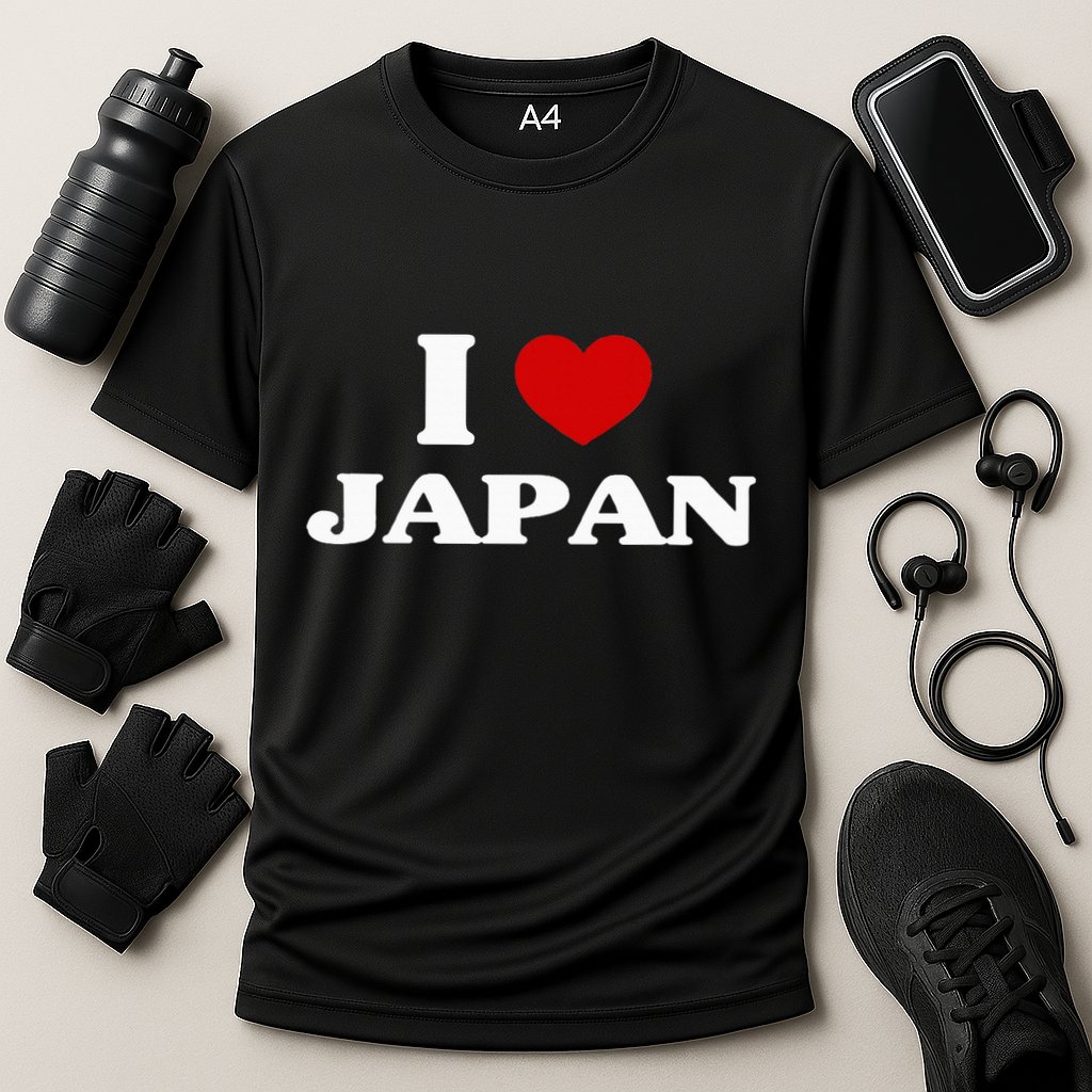 Japan I Heart Japan Souvenir I Love Japan Cooling Performance Crew T-Shirt